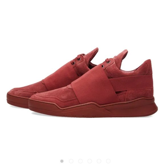 FILLING PIECES♥️ BURGUNDY SNEAKER - Picture 1 of 10